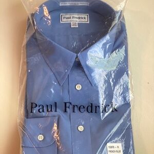 Paul Fredrick Dress Shirt - French Blue